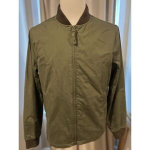 Reimagined By‎ J. Crew Men's Full Zip Jacket Green Small
